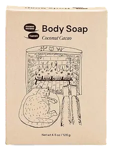 Meow Meow Tweet Body Soap Coconut Cacao