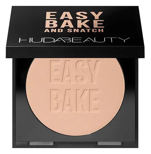 Huda Beauty Easy Bake & Snatch Pressed Brightening & Setting Powder Cupcake