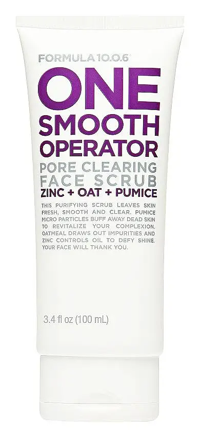 Formula 10.0.6 One Smooth Operator Pore Clearing Face Scrub