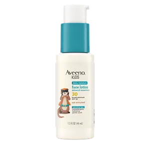 Aveeno Kids Daily Moisture Face Lotion & Mineral Sunscreen SPF 30