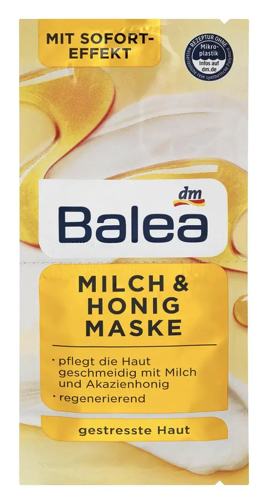 Balea Milch & Honig Maske