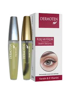 Dermoten Eyebrow & Eyelash Care Serum With Keratin & Vitamin E