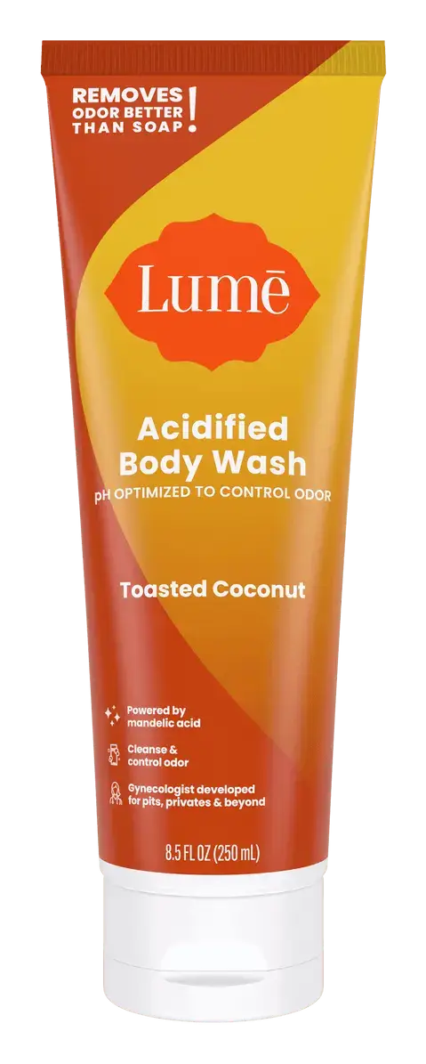 Lume Acidified Body Wash Toasted Coconut