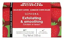 Sephora Collection Solid Body Scrub Exfoliating & Tonifying Strawberry
