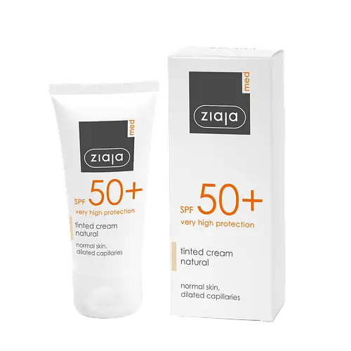 Ziaja Med SPF 50+ Tinted Cream Natural