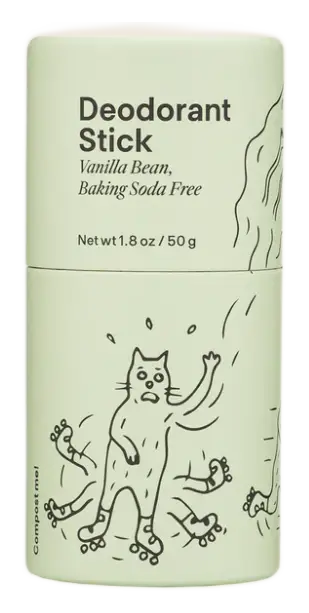 Meow Meow Tweet Deodorant Stick Vanilla Bean