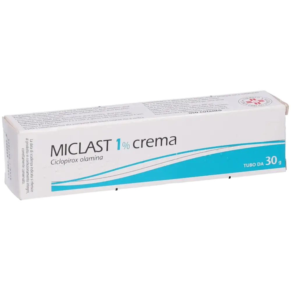Pierre Fabre Dermatologie Miclast 1% Cream Ciclopirox Olamine