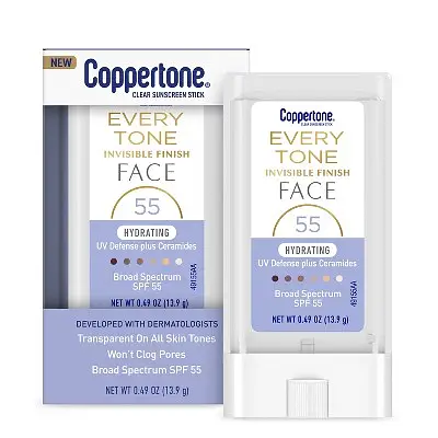 Coppertone Every Tone Face Sunscreen Stick SPF 55