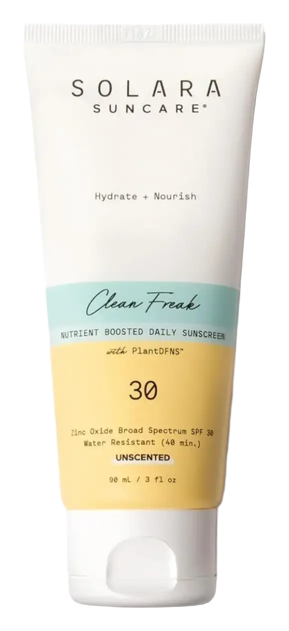 Solara Suncare Clean Freak Nutrient Boosted Daily Sunscreen SPF 30