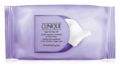Clinique Take the Day Off Micellar Cleansing Towelettes For Face & Eyes