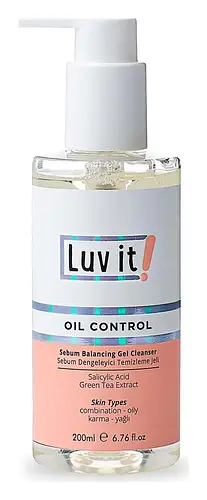 Luv it! Oil Control Sebum Balancing Gel Cleanser