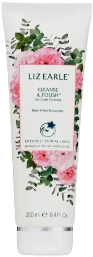 Liz Earle Cleanse & Polish Hot Cloth Cleanser With Rose And Wild Eucalyptus