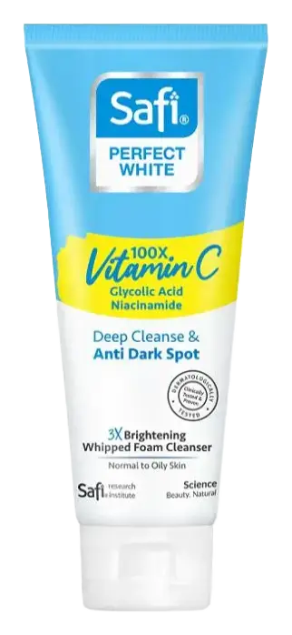 Safi Perfect White 3X Brightening Whipped Foam Cleanser