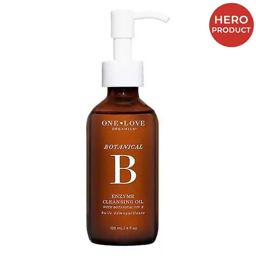 One Love Organics Beauty vitamin b enzyme CLEANSING OIL + MAKEUP REMOVER