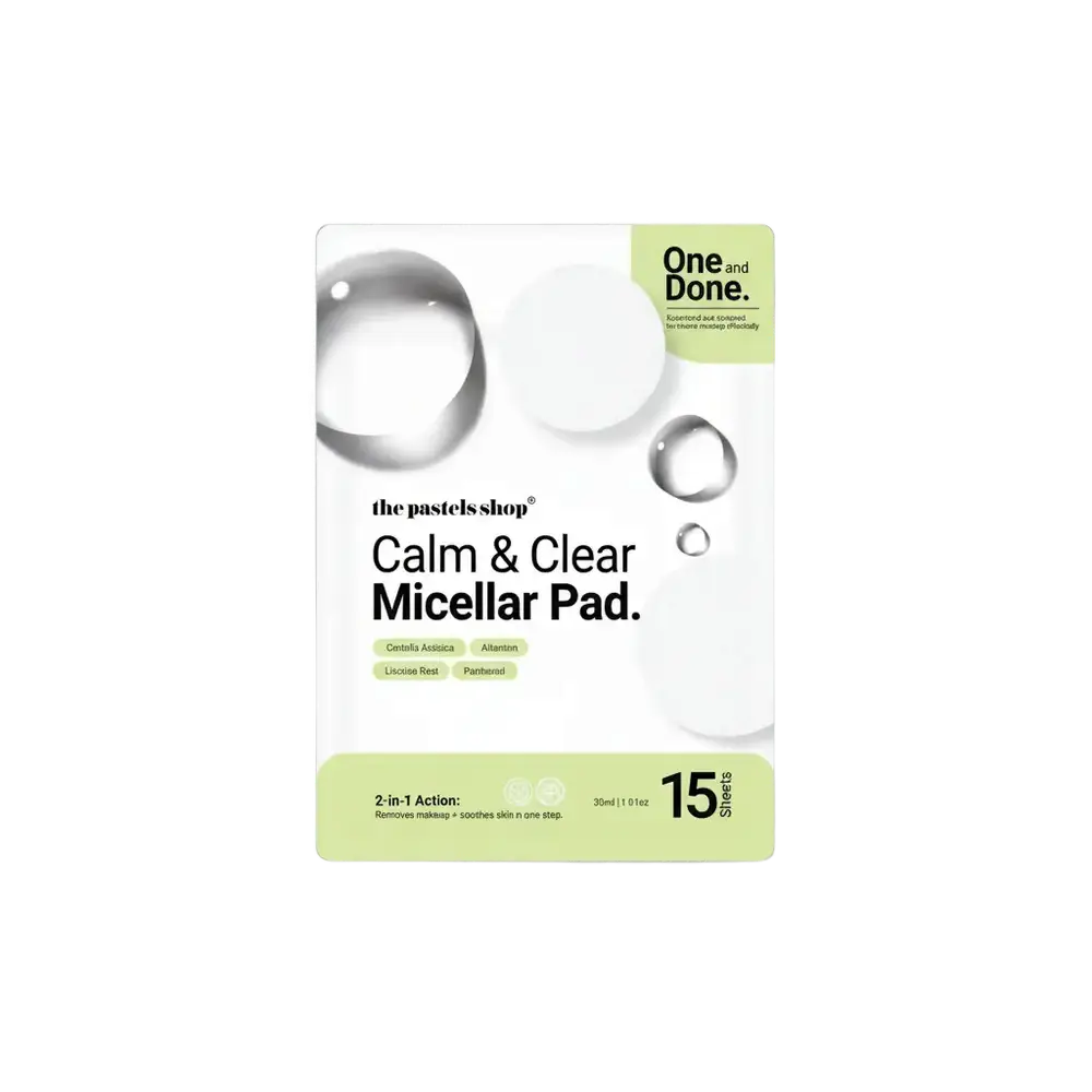 The Pastels Shop Calm & Clear Micellar Pad
