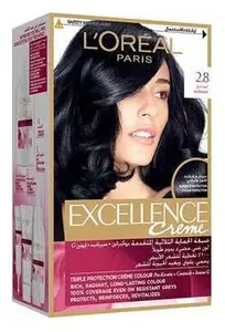 L'Oreal Crème Permanent Hair Color 2.8 Blue Black