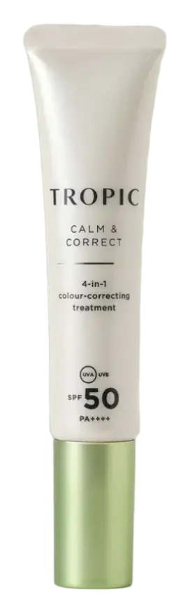 Tropic Skincare Calm & Correct 4-In-1 Color-Correcting Treatment SPF 50 PA++++
