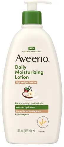 Aveeno Daily Moisturizing Lotion Cocoa Butter Vanilla