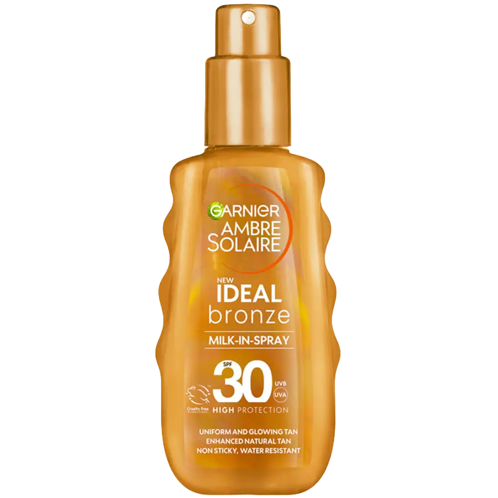 Garnier Ambre Solaire Ideal Bronze Milk-In-Spray SPF 30 UK