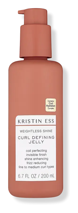 Kristin Ess Hair Weightless Shine Curl Defining Jelly with Glycolic Acid