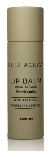 Nuez Acres Pecan & Raspberry Seed Oil Lip Balm