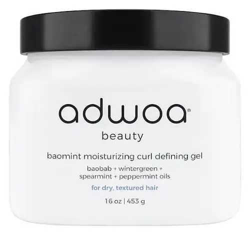 Adwoa Beauty Baomint Moisturizing Curl Defining Gel