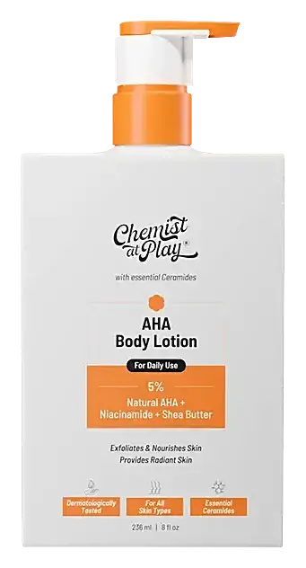 Chemist at Play AHA Body Lotion With Niacinamide & Shea Butter