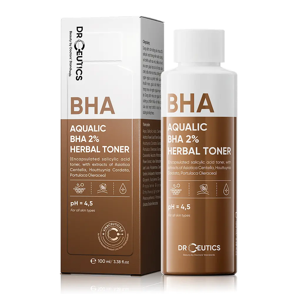 Dr Ceutics Aqualic BHA 2% Herbal Toner
