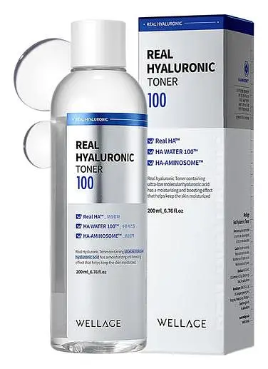 Wellage Real Hyaluronic 100 Toner