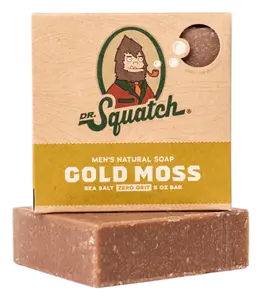 Dr. Squatch Gold Moss Bar Soap