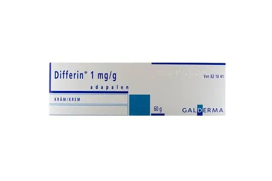 Galderma Differin 1 mg/g Adapalene Cream Sweden