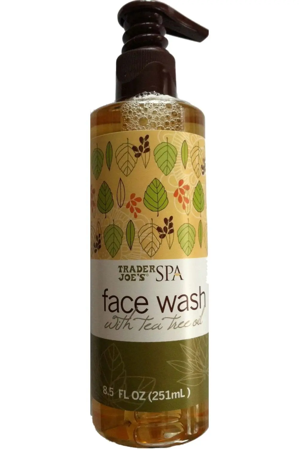 Trader Joe's Spa Face Wash With Tea Tree Oil