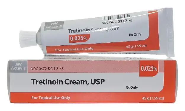 Actavis Tretinoin Cream, USP 0.025%