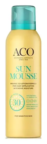 ACO Sun Mousse oparfymerad SPF 30