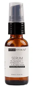 Dermorepubliq 5% Niacinamide + 3% Tranexamic Acid + 2% Alpha Arbutin Sensitive Skin Formula Serum