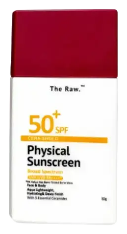 The Raw Cera-Shield Physical Sunscreen SPF 50+