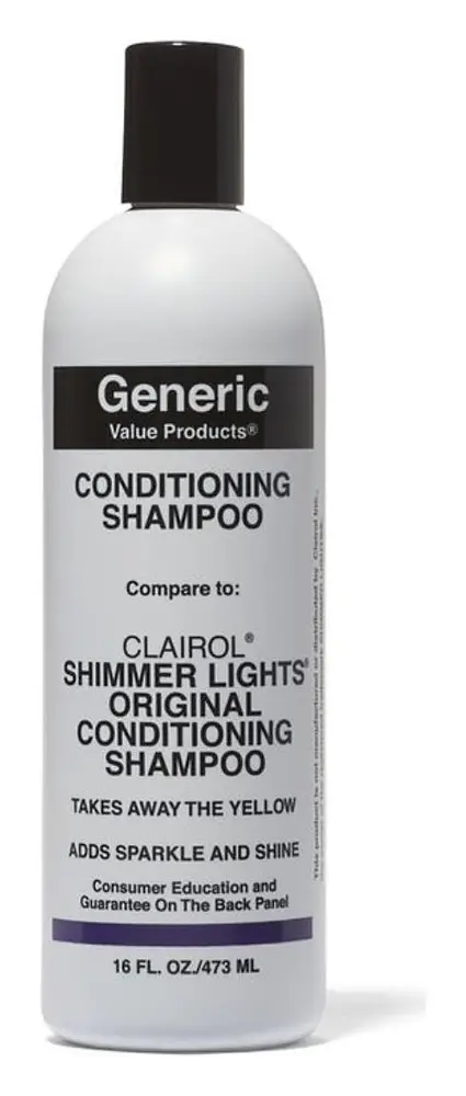 Generic Value Products Conditioning Shampoo Compare To Clairol Shimmer Lights