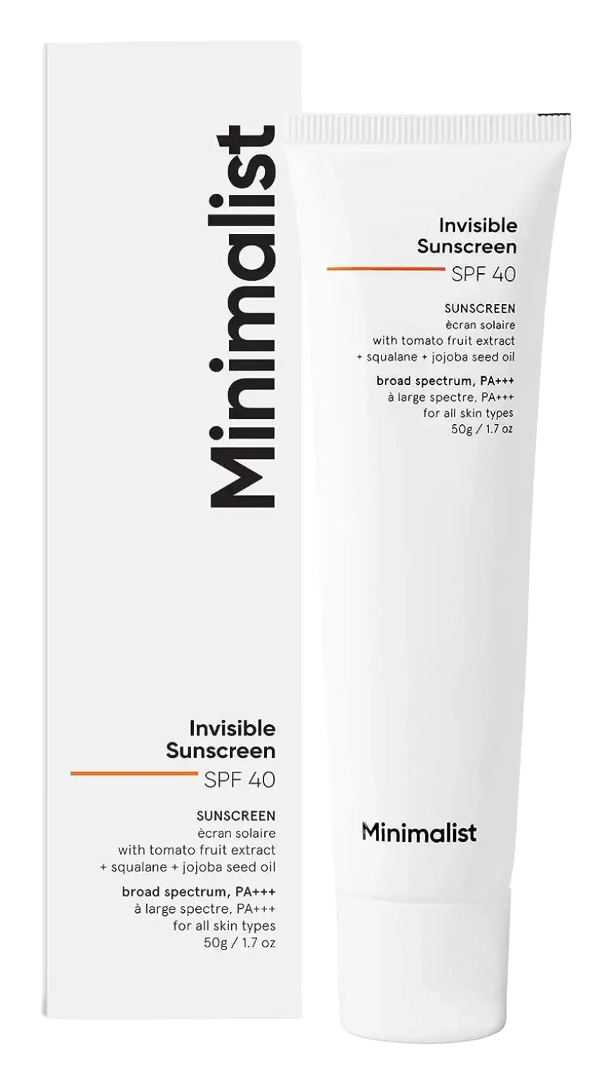 Minimalist Invisible Sunscreen SPF 40 PA+++