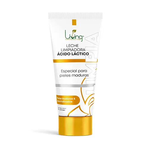 Living Dermocosmética Científica Leche Limpiadora Ácido Láctico