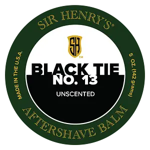 Sir Henry's Aftershave Balm Black Tie No. 13 Unscented