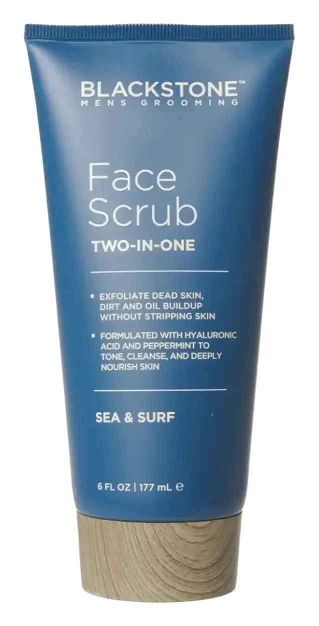 Blackstone Mens Grooming Face Scrub Two-In-One Sea & Surf