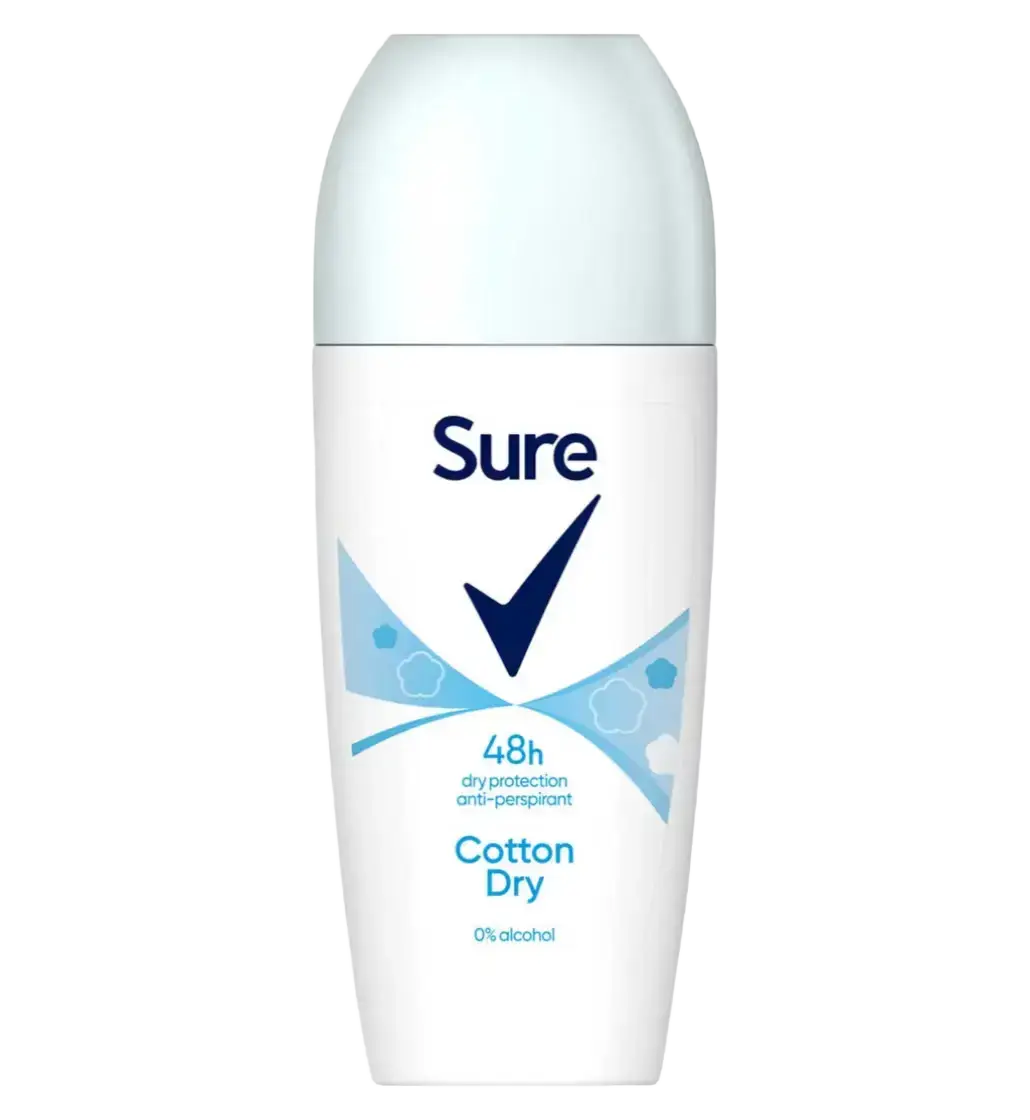 Sure 48H Cotton Dry Protection Anti-Perspirant Deodorant Roll On