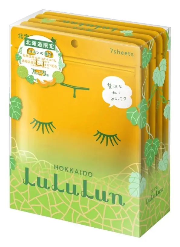 Lululun Travel Sheet Mask Hokkaido Melon