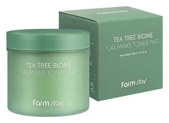 Farm Stay Tea Tree Biome Calming Toner Pad