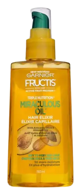 Garnier Fructis Triple Nutrition Miracle Dry Oil