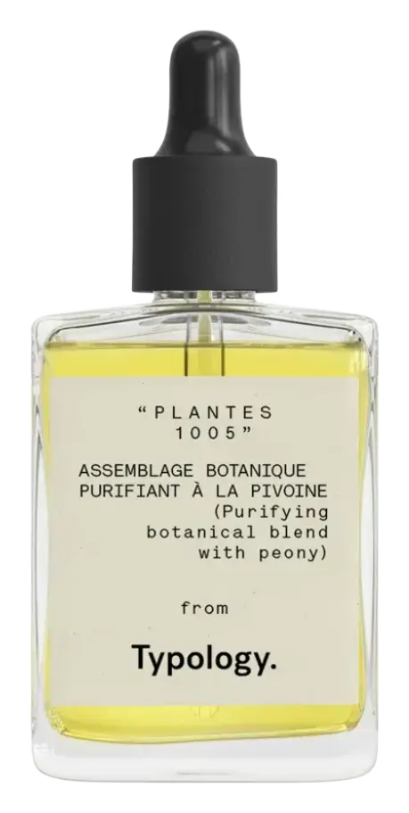 Typology Purifying Night Serum Botanical Blend With Peony