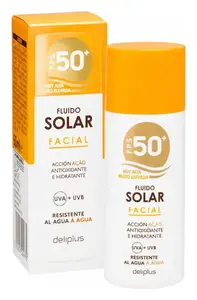 Deliplus Fluido Solar Facial FPS 50+