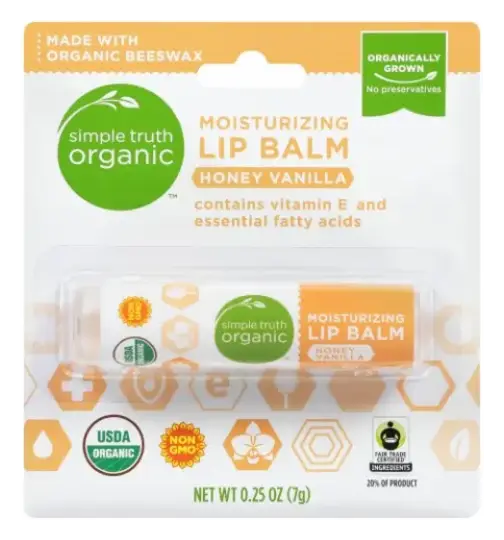 Simple Truth Honey Vanilla Moisturizing Lip Balm