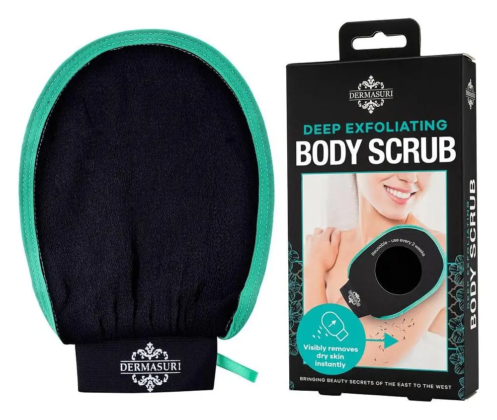 Dermasuri Exfoliating Body Scrub Glove Scrubber