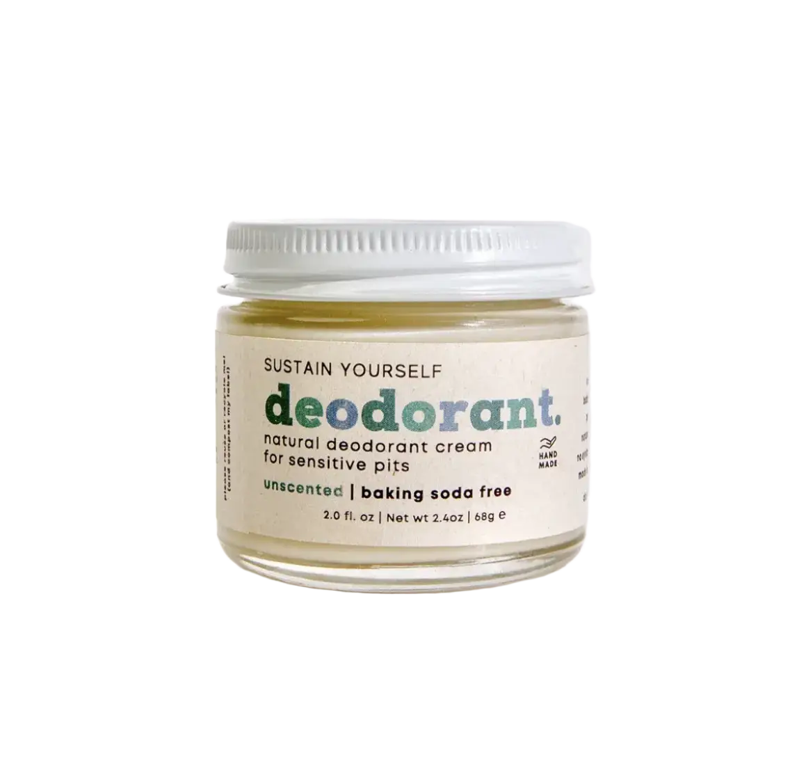 Sustain Yourself Deodorant Cream Unscented